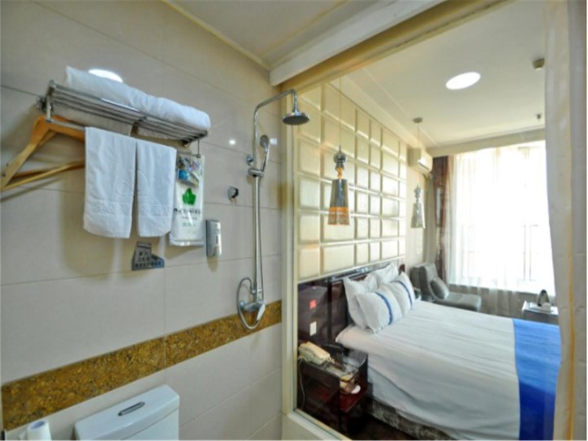 Binhai  Tianjin Bindao Business Hotel מראה חיצוני תמונה